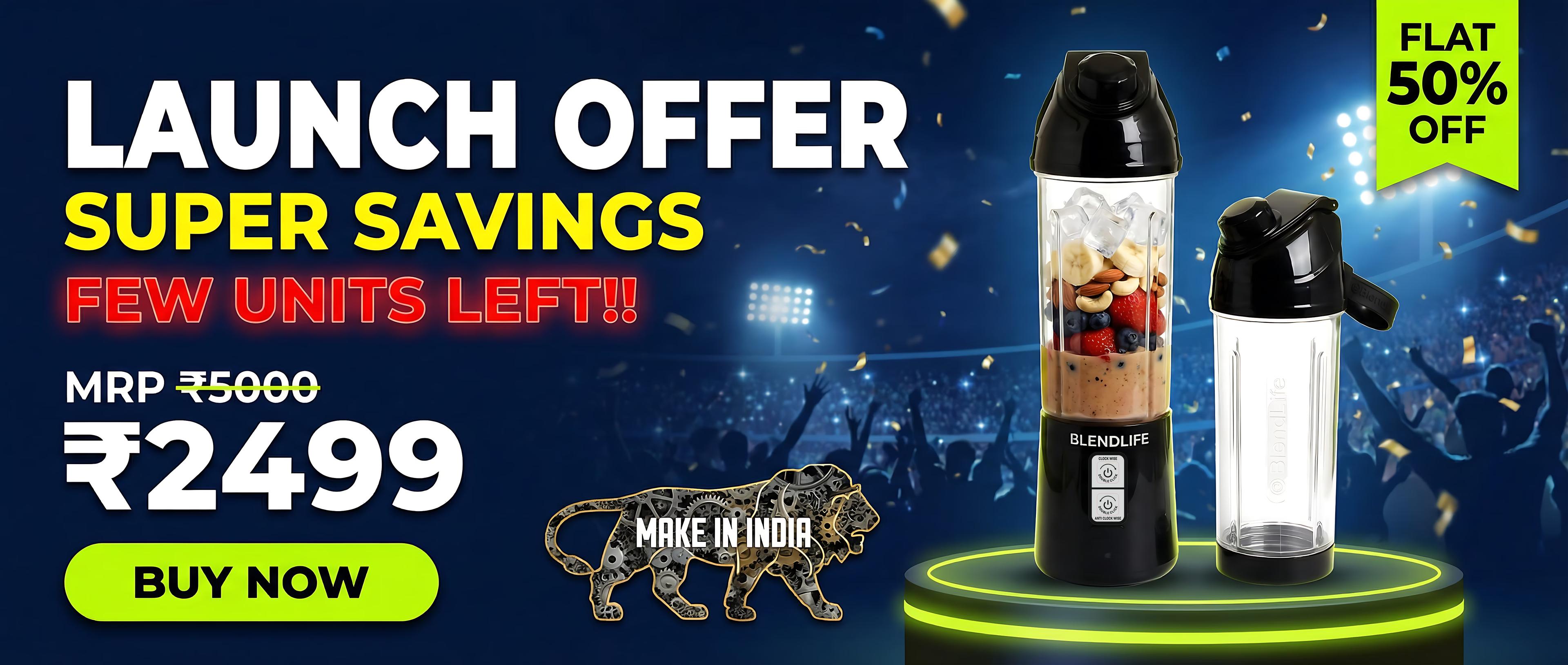 BlendLife BLAZE Portable Blender - 700ml banner