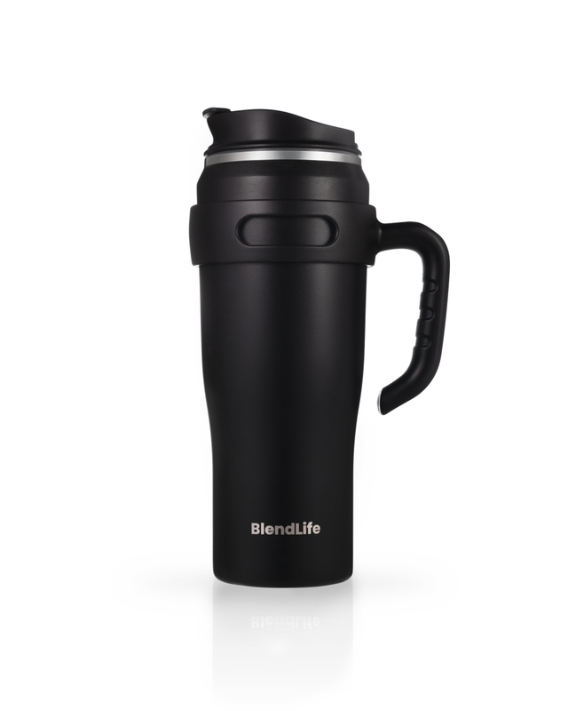 BlendLife Premium Vacuum Tumbler (1200ml) with Handle & Straw